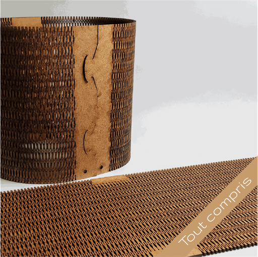 P/T Abat jour modulable et modulaire (2Pcs)